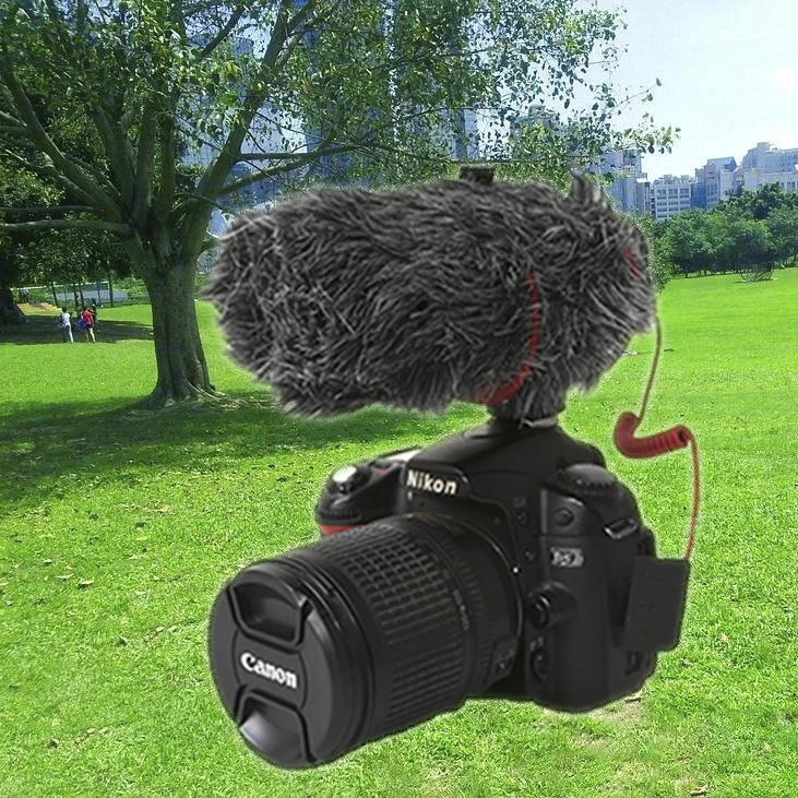 Orsda Ro de VideoMicro GO накамерный микрофон для Canon Nikon Lumix sony смартфонов муфта/адаптер