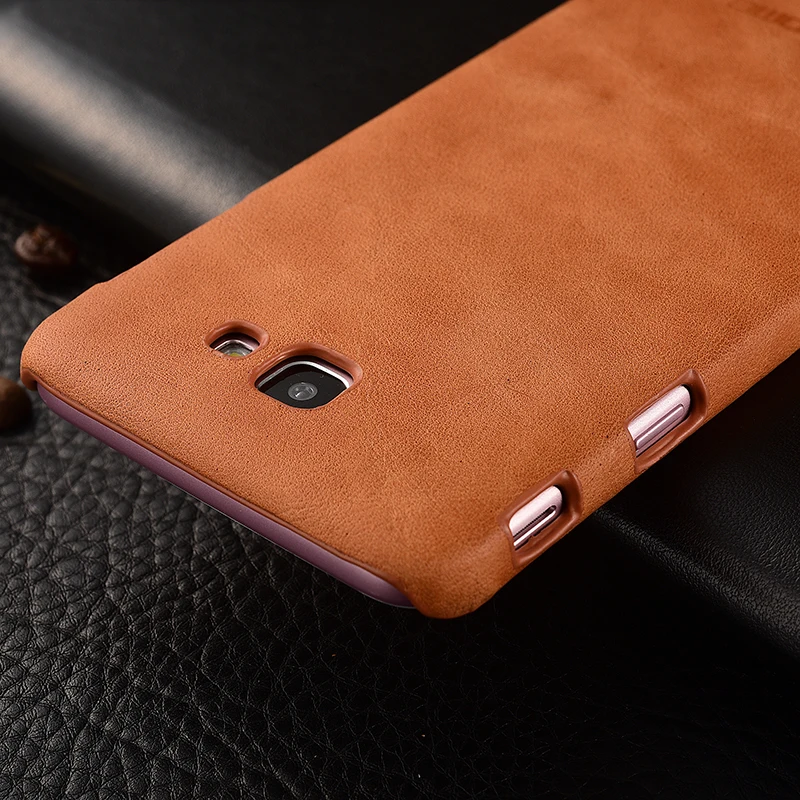 Чехол для Samsung Galaxy J5 Prime KEZiHOME матовая натуральная кожа твердая задняя крышка capa On5