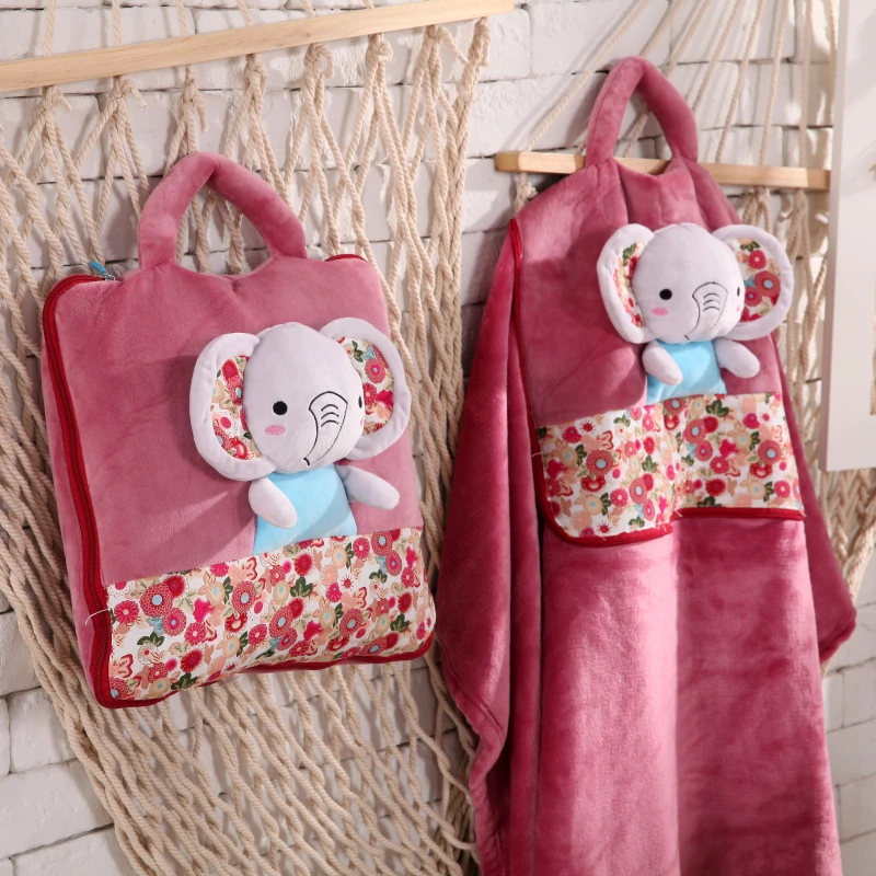 Набор красная роза Однотонная одежда мультфильм маленький слон узор Подушки