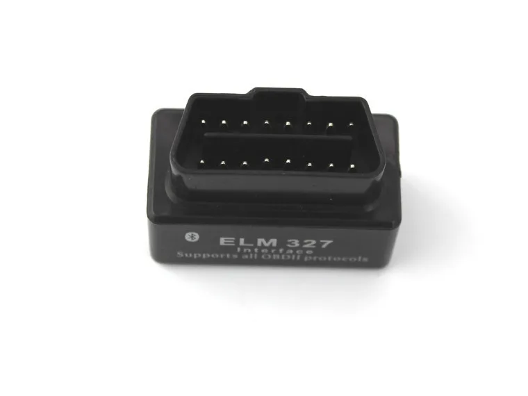 

New Version Bluetooth ELM327 V2.1 Black Super MINI ELM 327 OBD2 / OBDII Car Code Scanner Auto Reader FREE SHIPPING