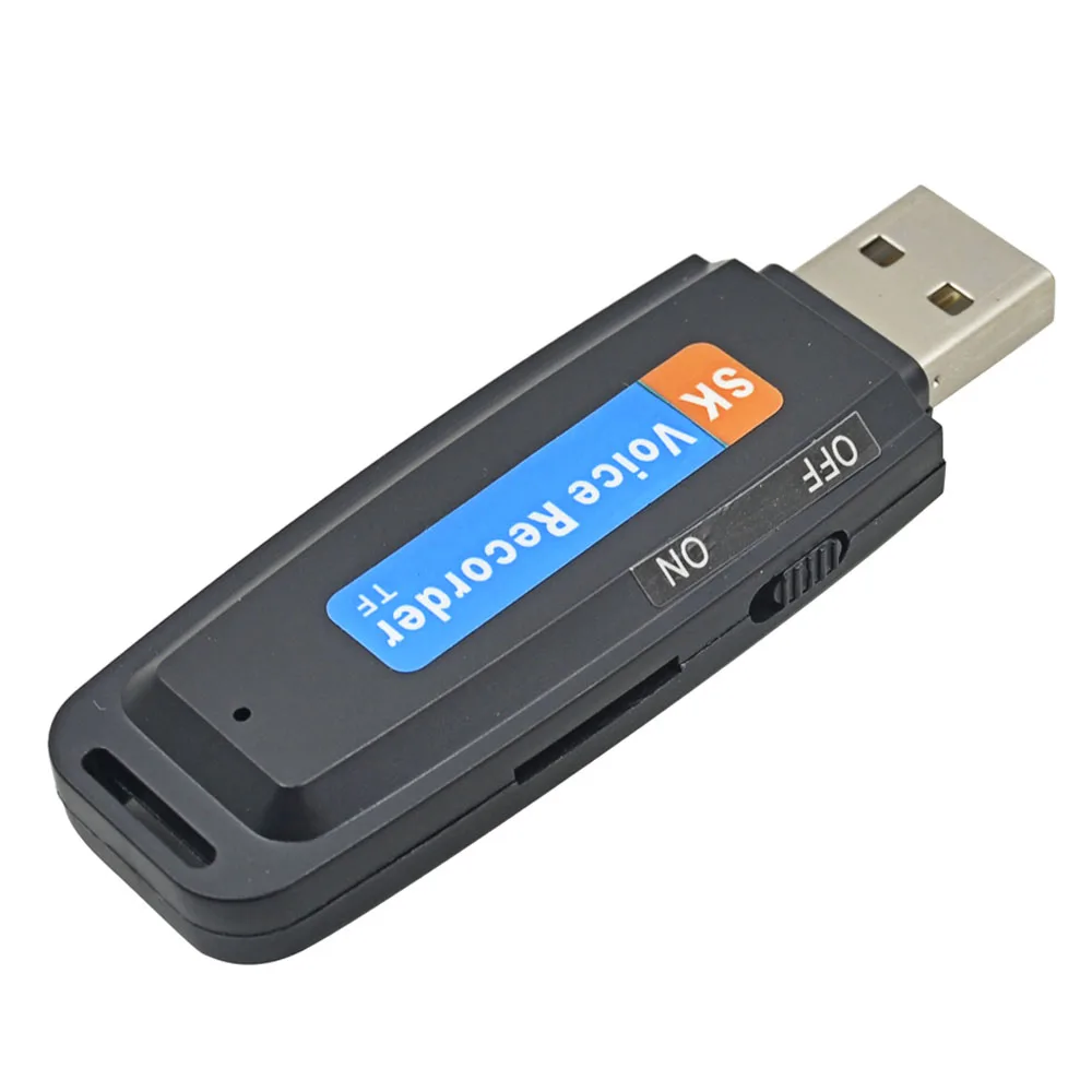 Профессиональный диктофон MJTEK с Micro SD TF-картой USB U-диском цифровой WAV ручка для