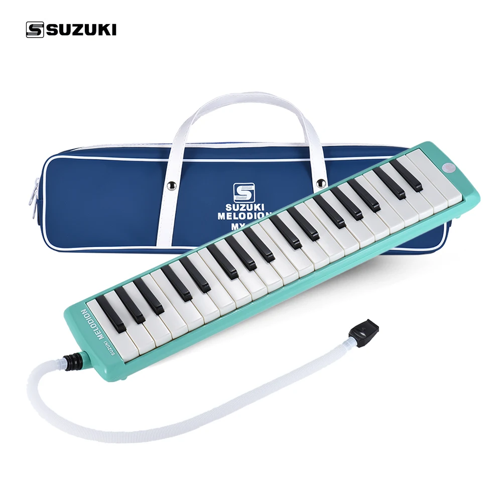 Сузуки MX 37D 37 клавишный Melodion Melodica Pianica инструмент с длинным и коротким мундштуком