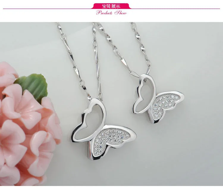 Корейское модное ретро изысканное ожерелье из стерлингового серебра S925 пробы