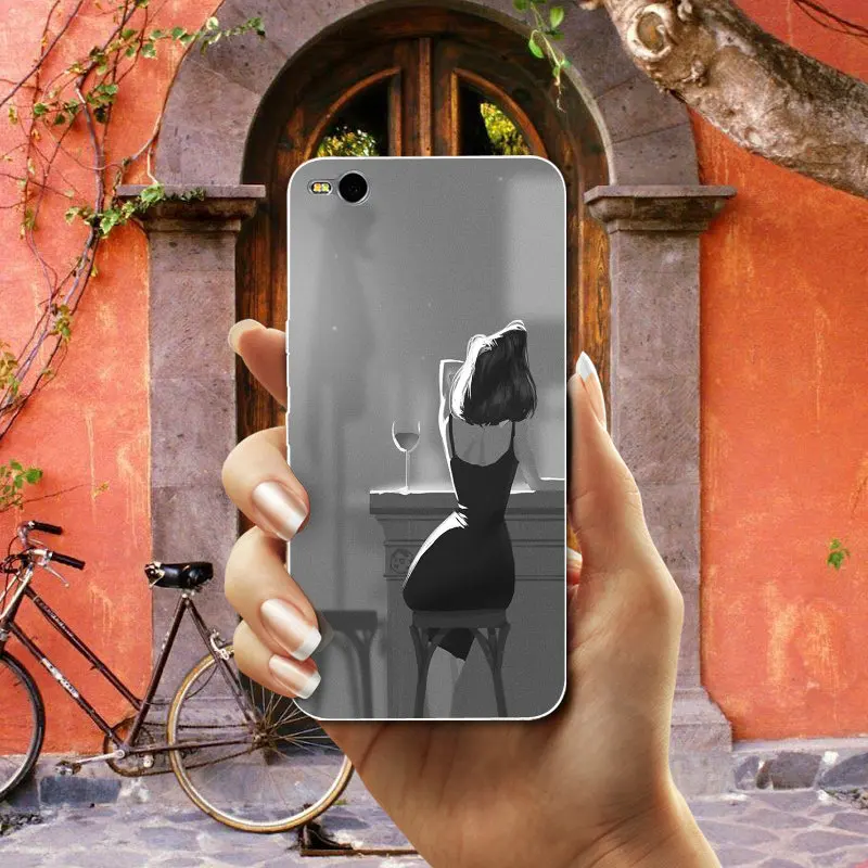 Мягкий чехол для телефона HTC Desire 530 630 626 628 816 820 One A9 E9 M7 M8 M9 M10 Plus U11 Лес Снег зонтик