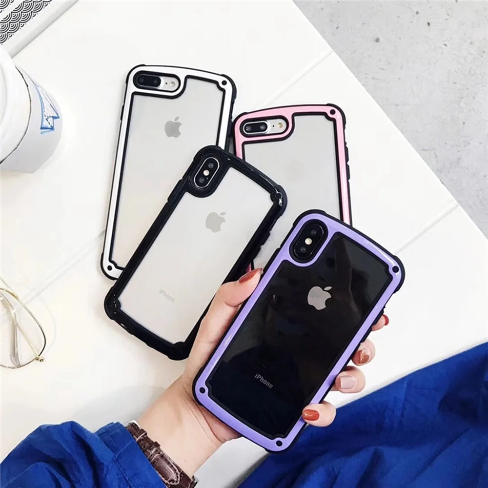 For Samsung Galaxy S10 Lite Case Silicone Transparent Cute Cover A7 2018 S8 S9 J8 J6 J4 Plus Prime A9 Note 9 8 |