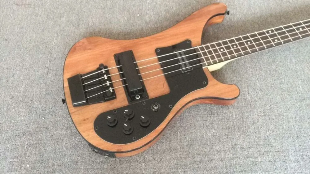 Новинка 2019 фабрика гитар 4 струны Rickenback 4003 fireglo бас натуральный рикен стерео два