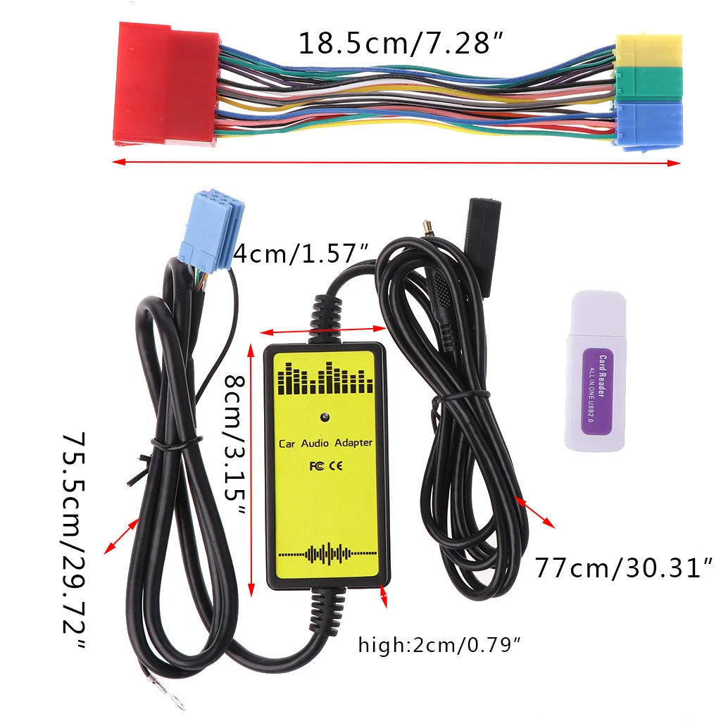 

Car MP3 Player Radio Interface CD Changer USB SD AUX IN For Audi A2 A4 A6 S6 A8 S8
