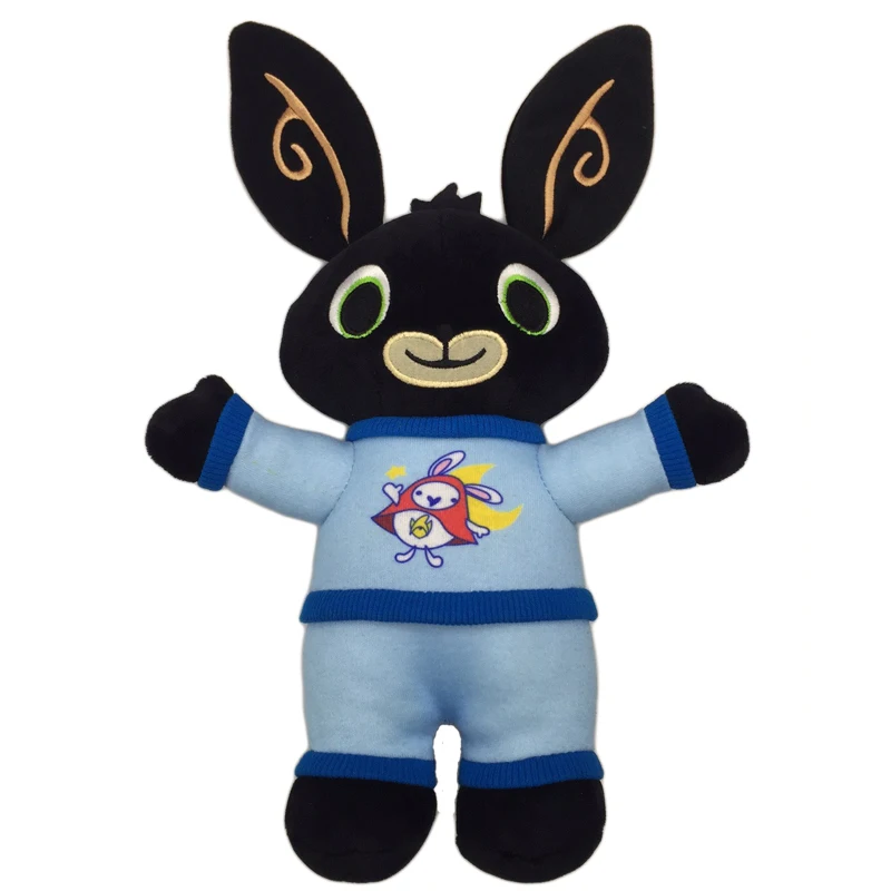 30cm Настоящая плюшевая игрушка Bing Bunny sula flop Hoppity Voosh pando bing coco, плюшевая кукла peluche, игрушки для детей на день рождения, рождественские подарки - Цвет: 30cm
