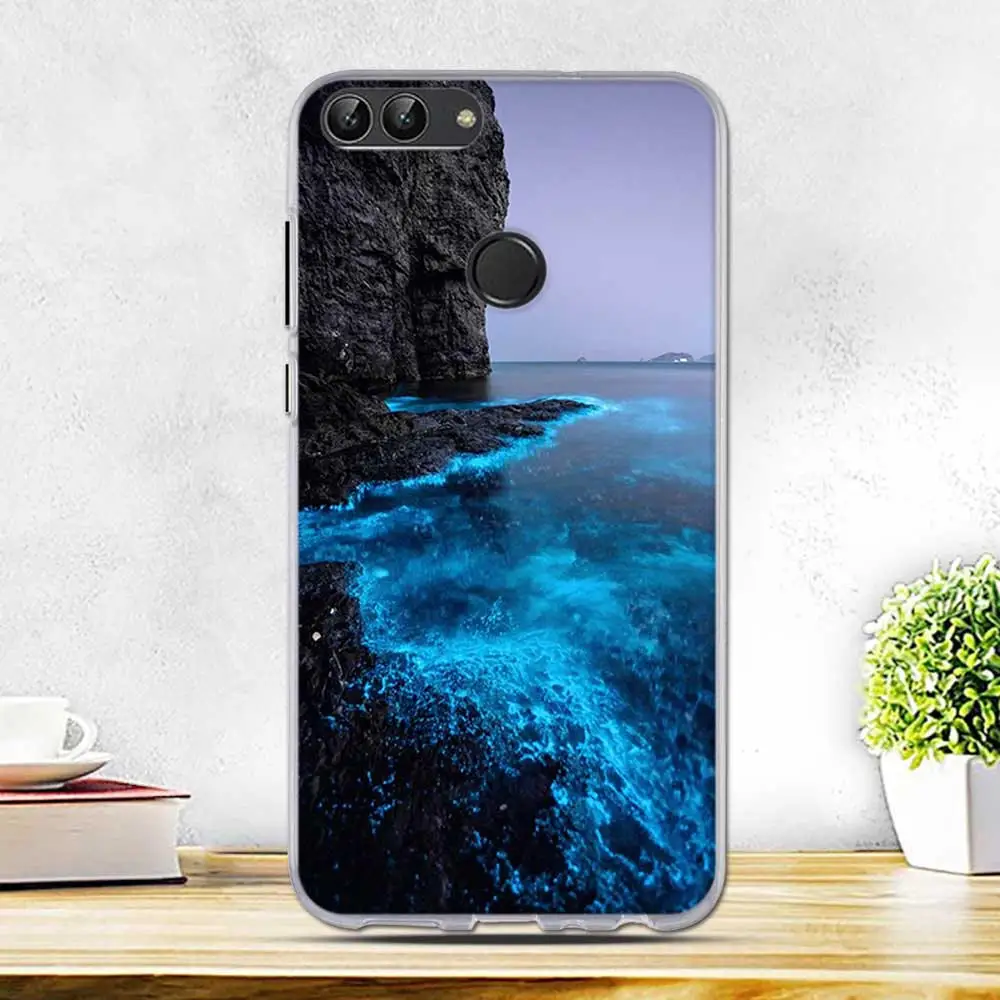 Чехол с рисунком для Huawei Enjoy 7S 5 65 &quotидеальный окрашенные мягкие ТПУ P умные чехлы