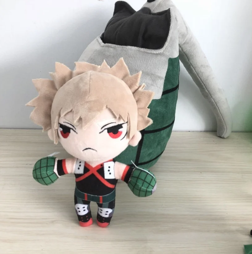 Аниме Моя геройская Академия Izuku мидория Katsuki Bakugou Shouto Todoroki плюшевая игрушка