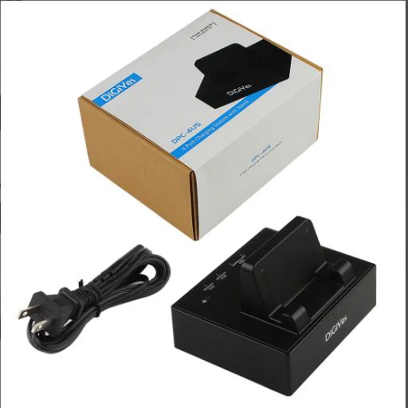 Быстрый Зарядное устройство 4 Порты и разъёмы Универсальный Мульти настольная