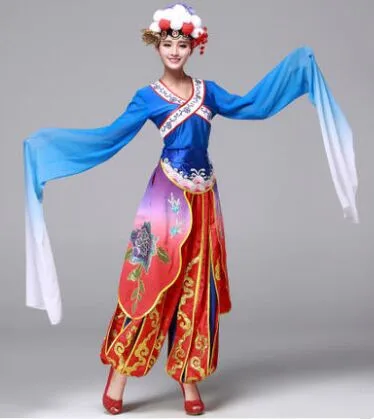 Женский костюм для китайской оперы певицы китайские народные танцы|costume cowgirl|costume