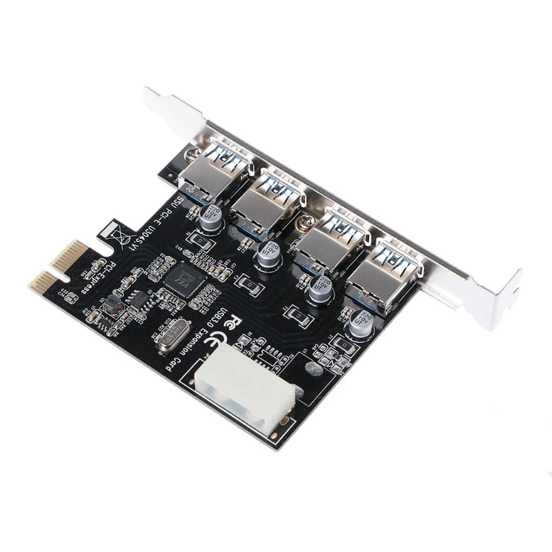 Адаптер для карты расширения SuperSpeed USB 3 0 PCI E PCIE 4 Порта Express|3.0 pci|usb 3.0 pcipcie pci adapter |