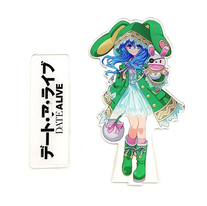 Love Thank You Date A Live Yatogami Tohka Hermit Yoshino фигурка на акриловой подставке модель двухсторонняя пластина Держатель торт Топпер аниме - Цвет: Yoshino