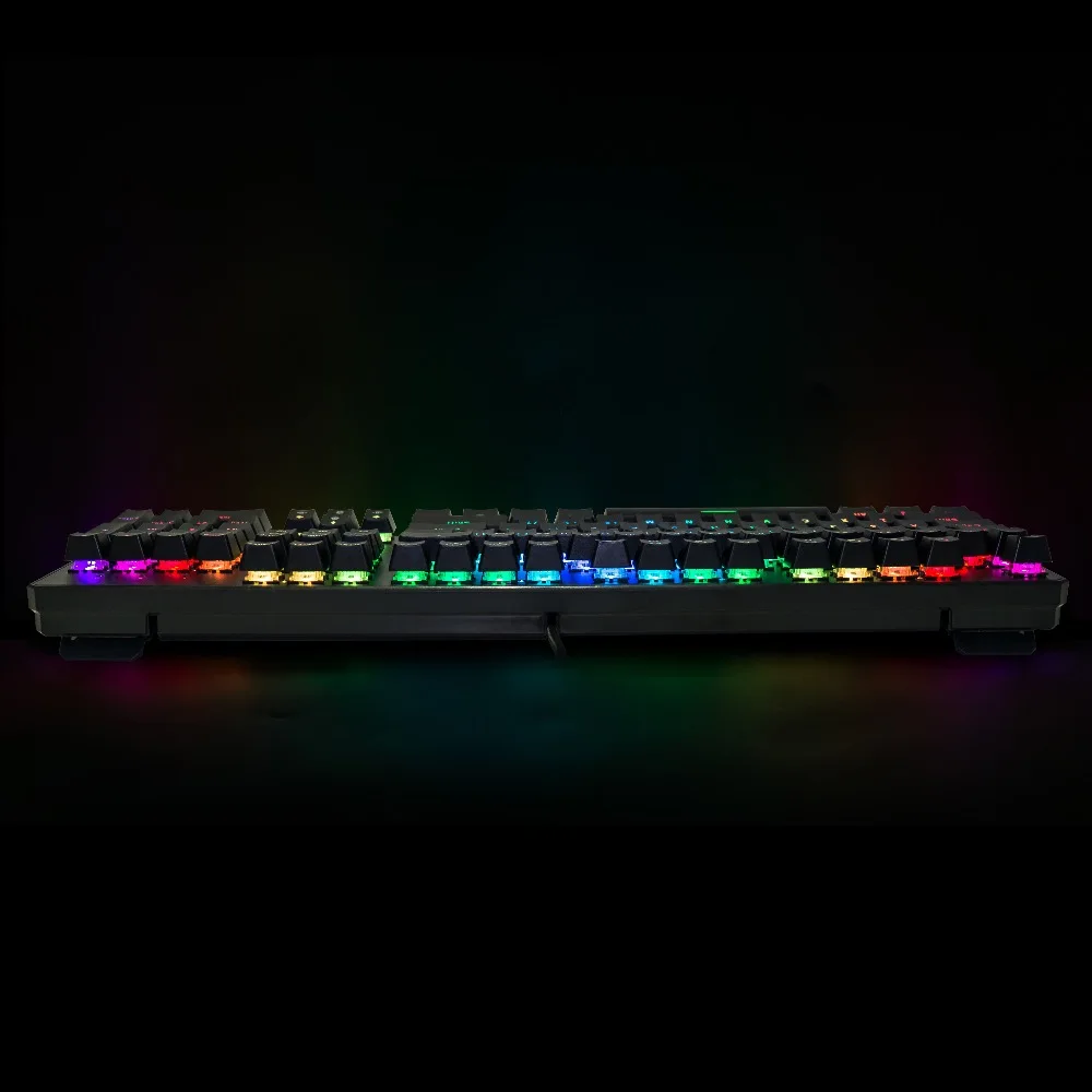 Механическая клавиатура TECWARE Phantom 87, RGB светодиодный, переключатель Outemu Blue, дополнительные переключатели, отлично подходят для геймеров