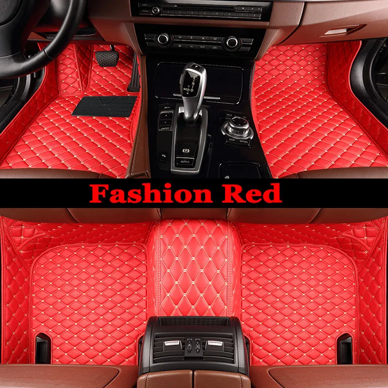 

ZHAOYANHUA Specially Customizd fit car floor mats for BMW Z4 E85 E89 Leather heavy duty car styling all weather carpet liners