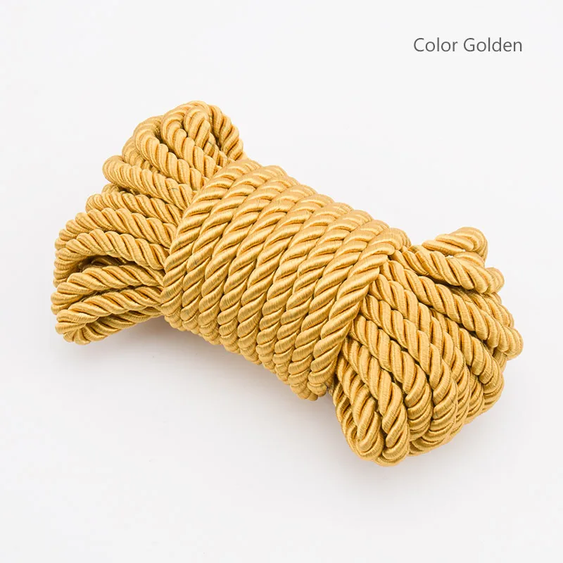 10 м длинная шелковая хлопковая веревка Фетиш Сияющий секс бондаж фиксаторы