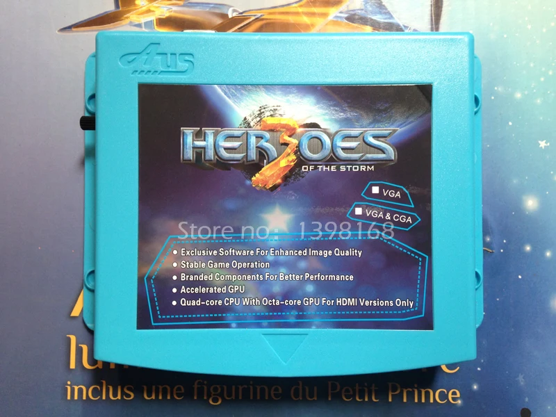 645 в 1 игры Heroes of the stom 3 Jamma мультиигровая печатная плата VGA/CGA выход для CRT/LCD Pandora