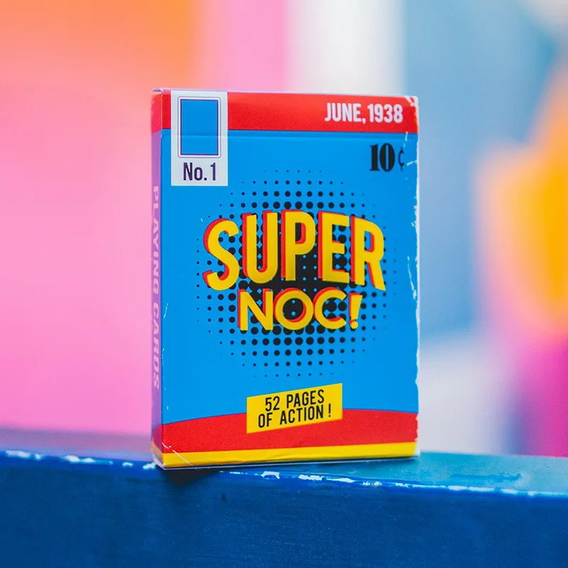 1 шт. Super NOC: 1st Edition колода игральные карты размер покера USPCC пользовательская Ограниченная серия Запечатанный магический реквизит магические трюки