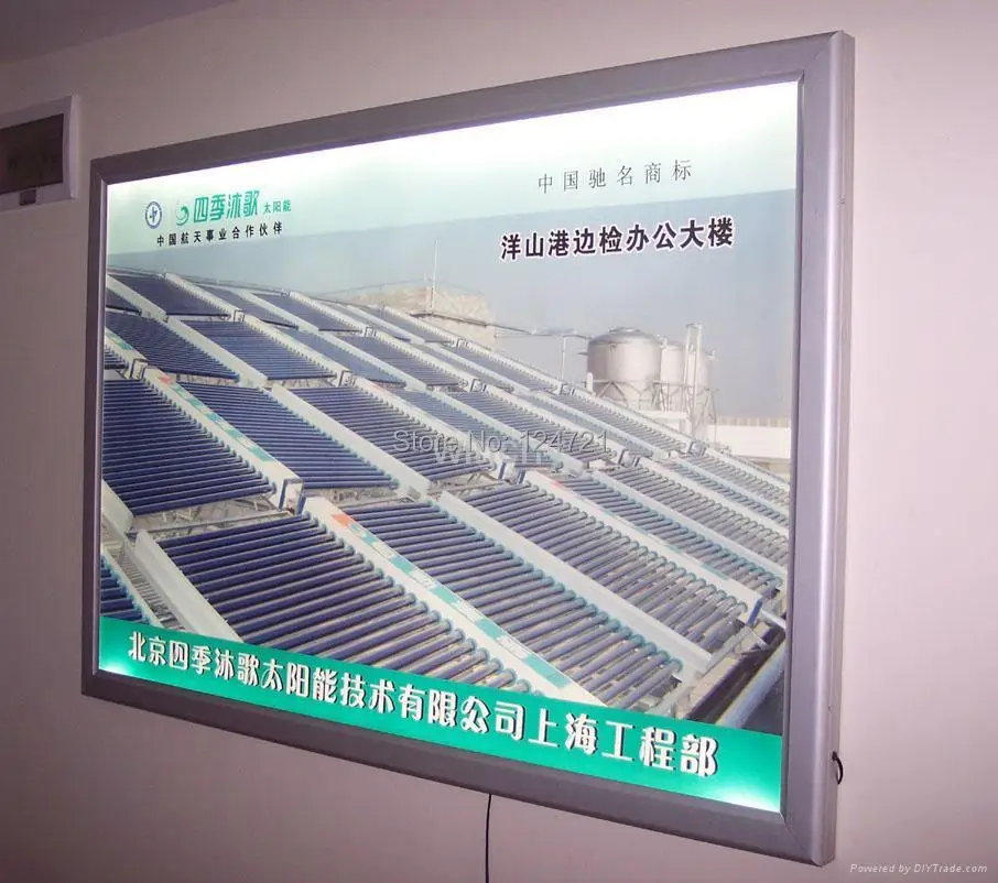 

A0 led световая коробка, коробка для рекламы, рамка для постеров, алюминиевый светодиодный профиль, лайтбокс, бесплатная доставка, 2014 Новое пос...