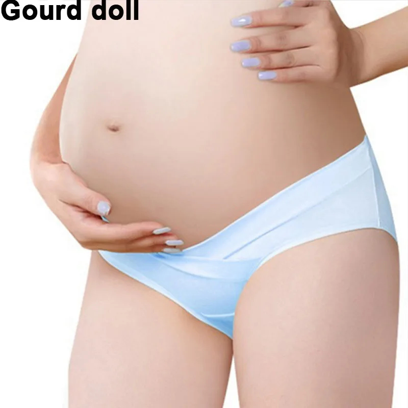 blue shorts Тыква кукла 75-40 до н. э. хлопок для беременных Бюстгальтер для кормления сна бюстгальтеров для кормления для беременных женщин 3 вида цветов Бюстгальтер для кормления Undearwear - Цвет: blue shorts