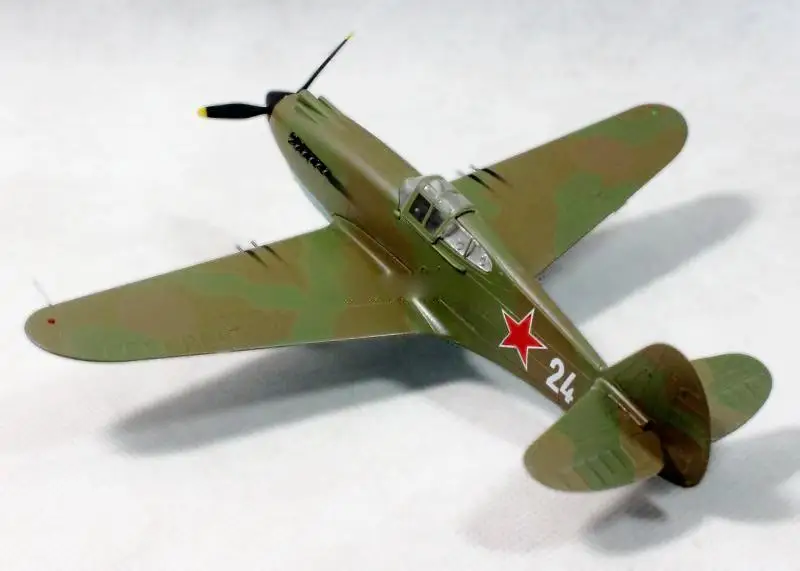 WWII Россия P40B/C 154th IAP советская военно морская авиация 1942 1/72 самолет легкая модель|