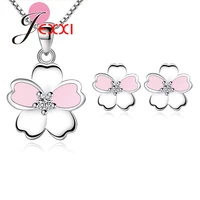 big sale new arrival top nice jewelry high quality jewelry sets with lovely flower shape pendant best gift for momwifedaughter