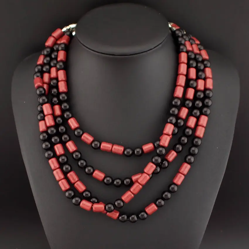 Новые Классические Модные Hand Made акриловые бисером Цепи женское Повседневное