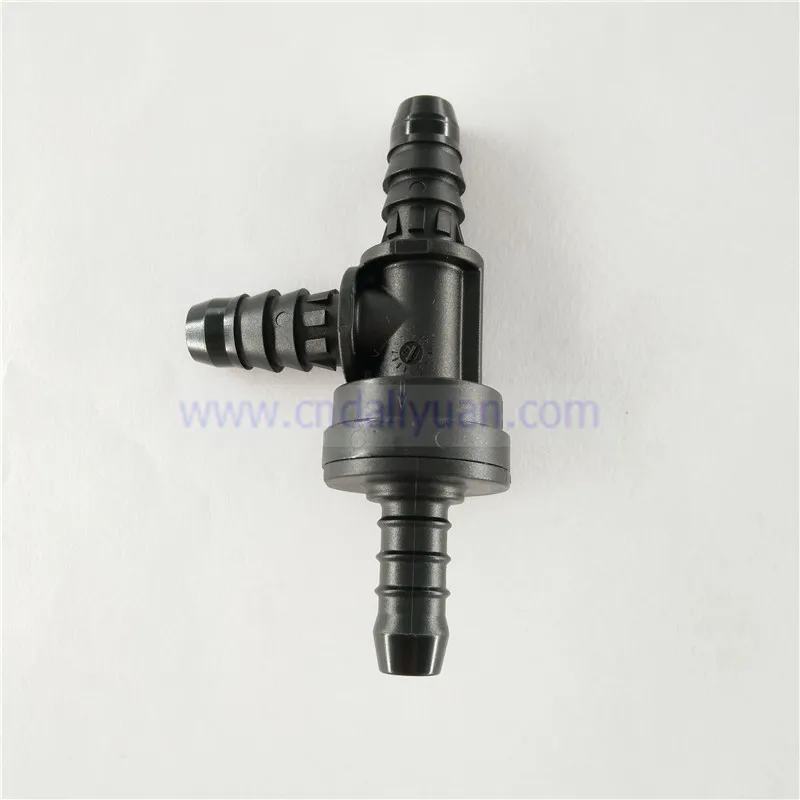 Пластиковый односторонний обратный клапан Т типа невозвратный для воздушного