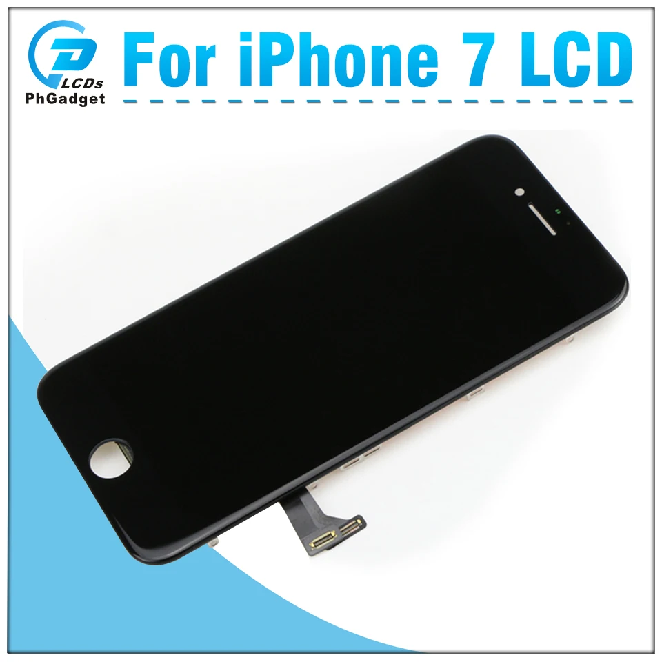 Нормальная Доставка! Сенсорный экран для iPhone 7 PLUS ЖК дисплей дигитайзер с 3D