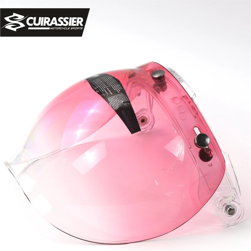 Cuirassier VS02 с открытым лицом мотоциклетный шлем пузырьковый щит козырек линзы