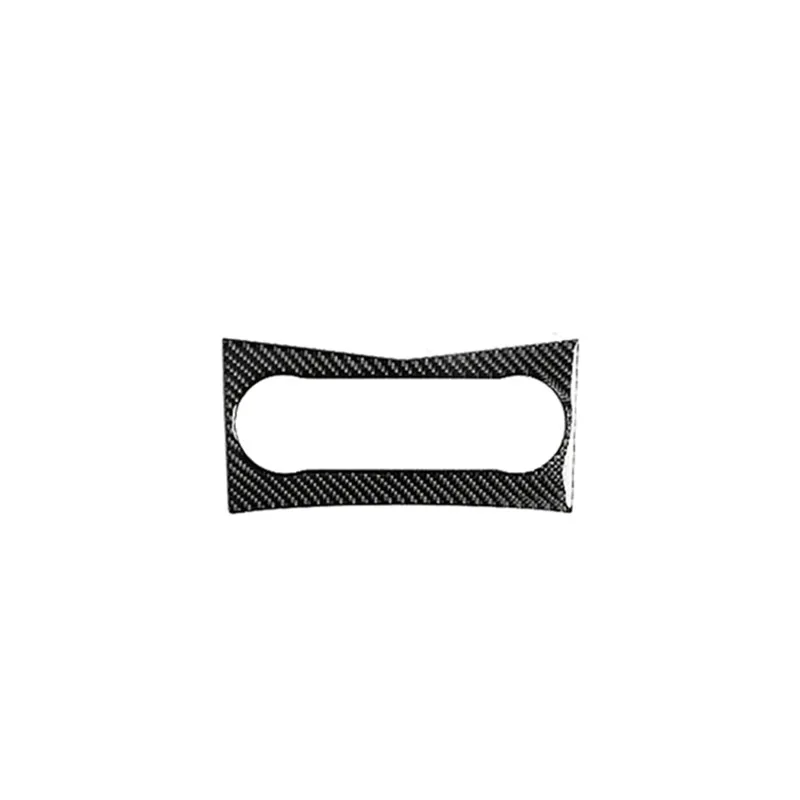 1 piece Крышка Кондиционера из углеродного волокна для центральной консоли Mercedes Benz C Class W204 2007-2010 аксессуары для салона автомобиля - Название цвета: 1 piece