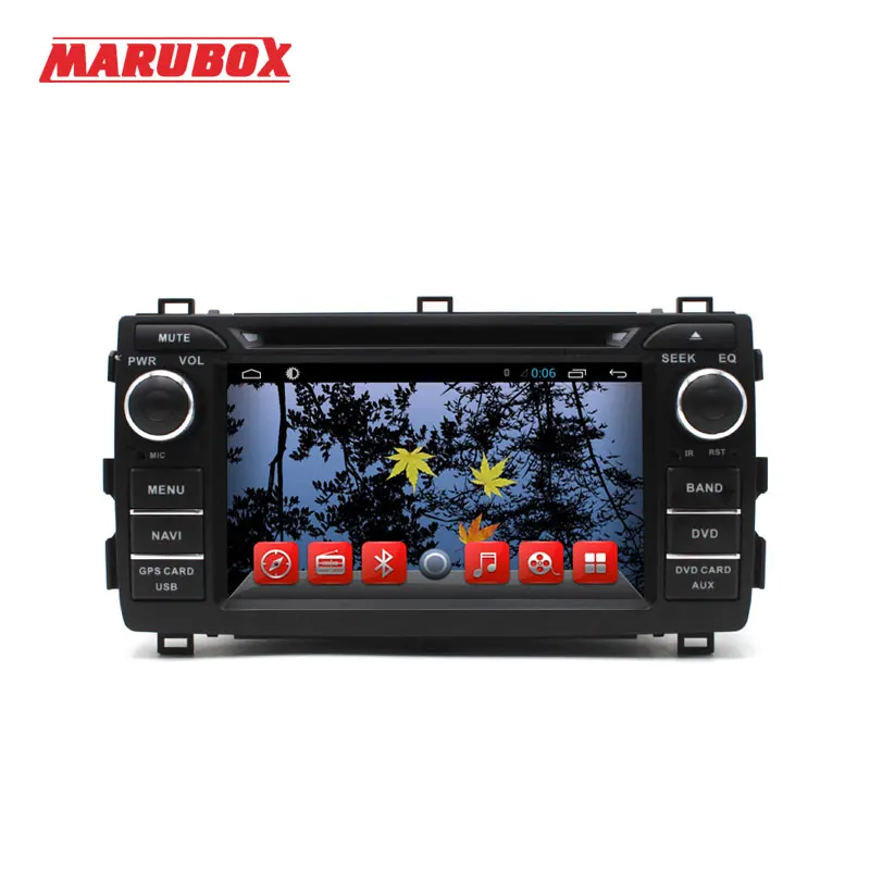Автомобильный мультимедийный плеер Marubox M7089 Android dvd для Toyota Auris 2012 2015 4 радио GPS DVD Wi Fi
