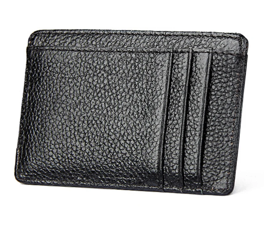 Artmi кредитница RFID блокирующая карта сумка унисекс натуральная кожа кошелек|genuine