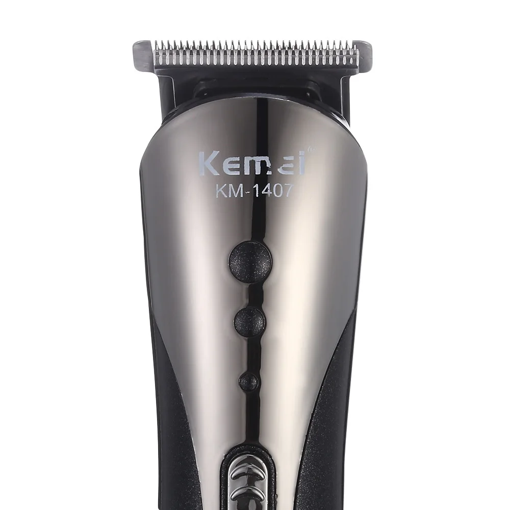 Kemei KM 1407 портативная электрическая машинка для стрижки волос триммеры 3 в 1
