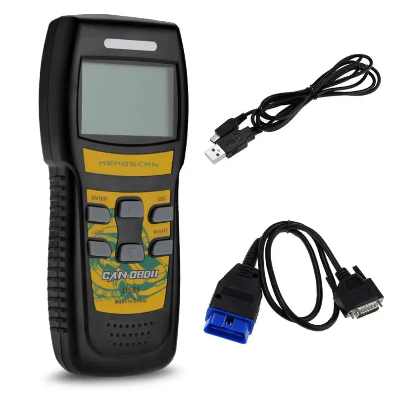 U581 диагностический инструмент сканирования может OBD2 OBD II данных код