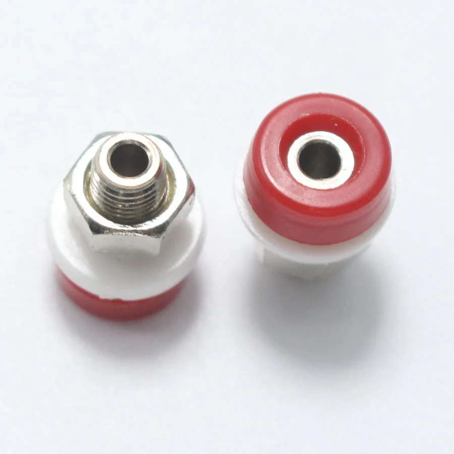 5 шт. 2 мм разъем типа банан панельный терминал 10 А переплетная Клемма красный