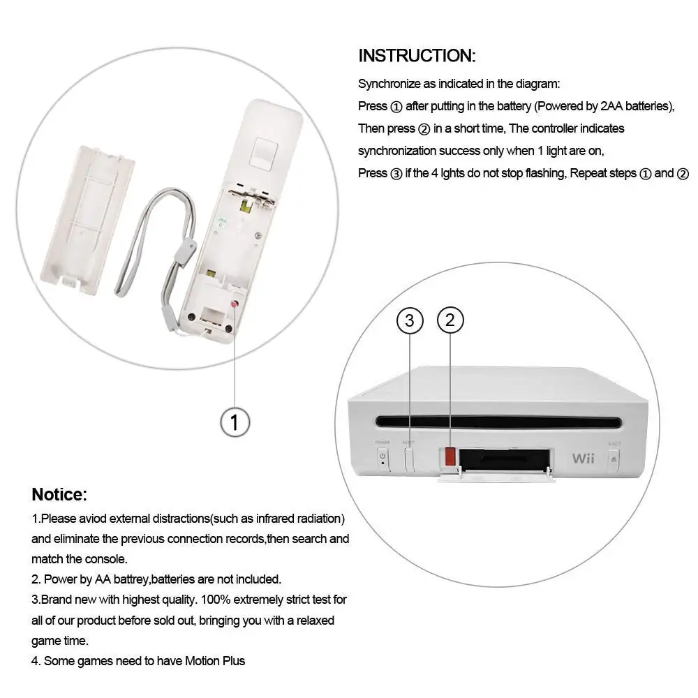 Для wii пульт дистанционного управления Геймпад+ Nunchuck для nintendo wii джойстик беспроводной контроллер Джойстик аксессуары для игр
