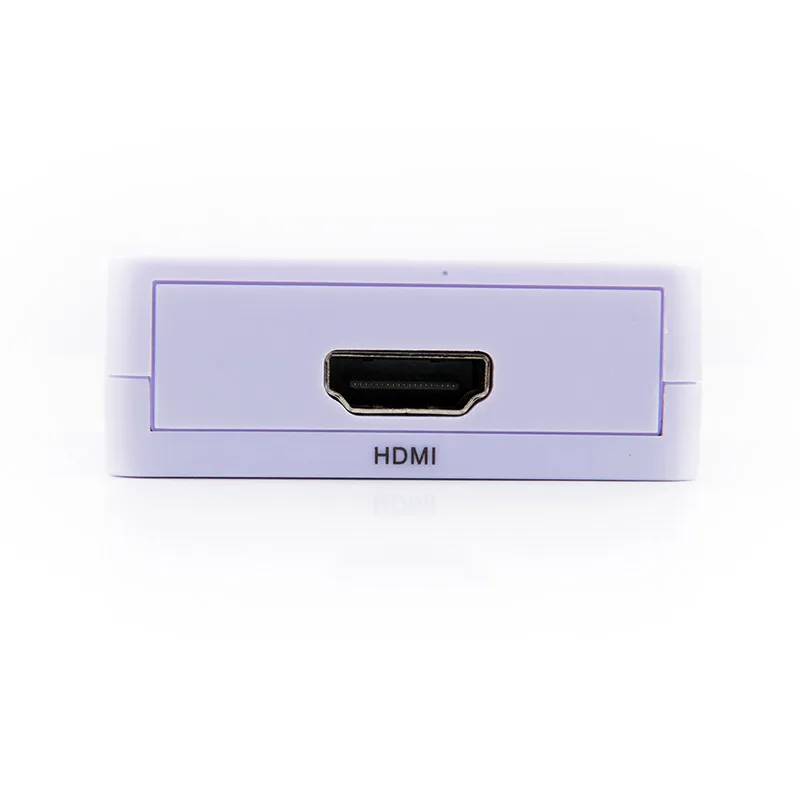 HDMI в VGA конвертер Поддержка аудио и видео (CVBS) адаптер RCA AV/CVSB L/R 1080P AV2HDMI|Кабели HDMI| |