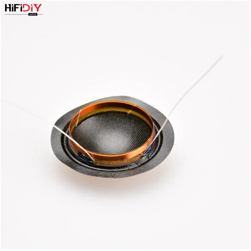 HIFIDIY LIVE 1 дюйм 25,4 мм 25,5 мм твитеры звуковая катушка черная шелковая мембрана ВЧ динамик ремонт аксессуары diy части 6 Ом 15 Вт