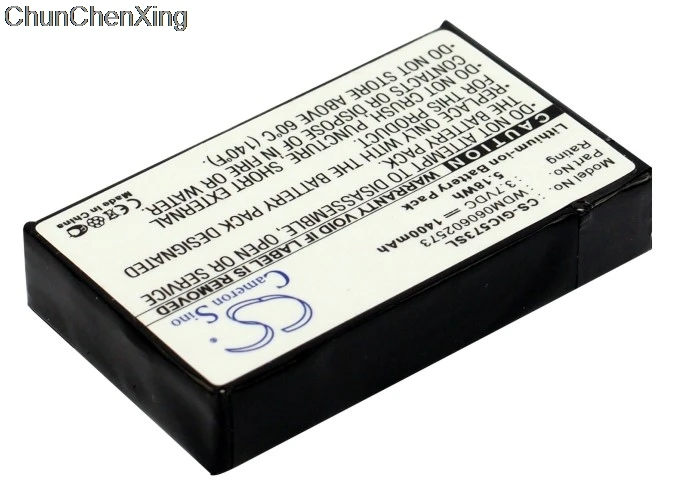 Cameron Sino 1400 мАч аккумулятор WDM060602573 для Gigabyte GC RAM DISK 1 2 i RAM|Цифровые аккумуляторы| |