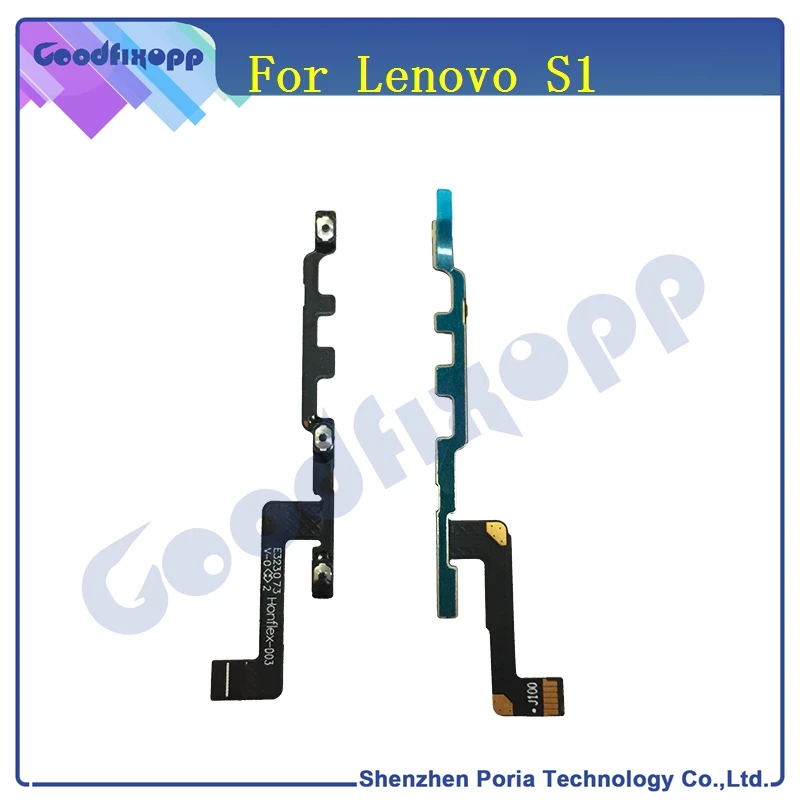Original For Lenovo S1 Power On Off Volume Button Up Down Key Flex Cable Ribbon Replacement Parts | Мобильные телефоны и