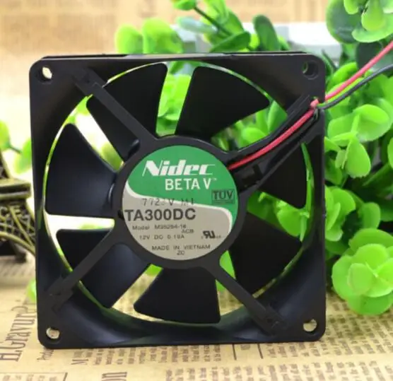 TA300DC M35254-16 DC12V 0.19A 8CM 80*80*25 NIDEC 2 line two roll fan | Компьютеры и офис