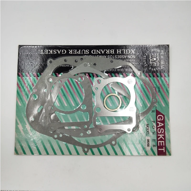 

Motorcycle Complete Engine Cylinder Cover Overhaul Pad Gasket Kit For Suzuki DR200 DR 200 1996-2013