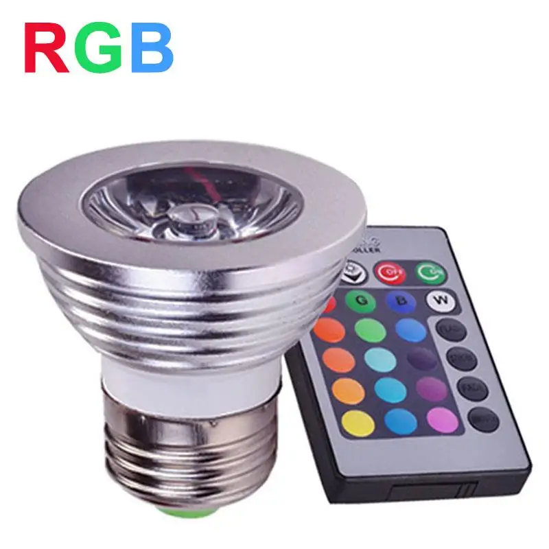 Светодиодсветильник RGB лампа E27 4 Вт 85 265 в 16 цветов|controller e-bike|led sign controllerled control module |