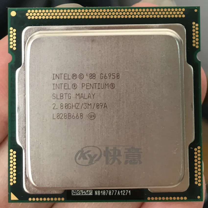 Процессор Intel Pentium G6950 2 8 ГГц 3 Мб Кэш LGA1156 двухъядерный настольный процессор 73