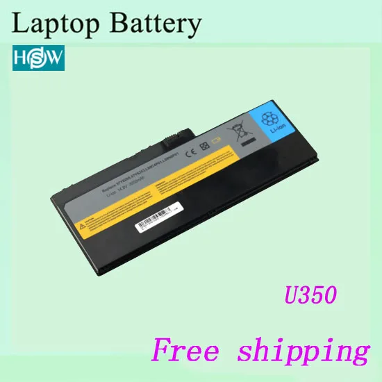 Перезаряжаемая батарея 57Y6265 l09C4P01 для lenovo IdeaPad U350 U350W Аккумулятор ноутбука 14 8 в 2600