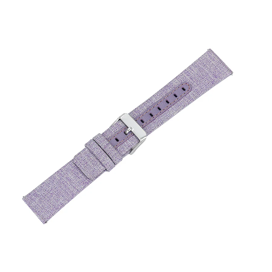 Quick Release Canvas Watch Band Wristband for Fitbit Versa Strap Smartwatch Replacement Wrist Bracelet | Электроника