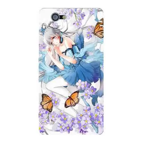 Оригинальный жесткий пластиковый чехол для Sony Xperia Z1 Compact D5503 M51w MINI мода прекрасная