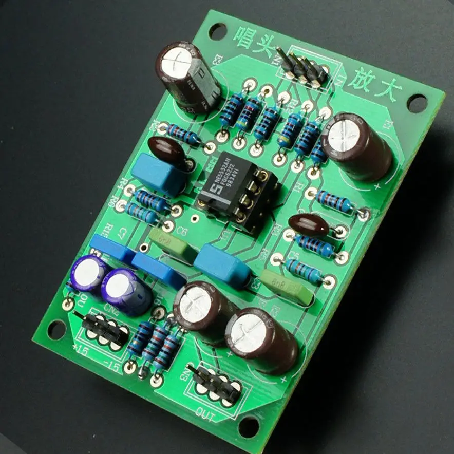 Стерео мм Плата усилителя Phono RIAA модуль предусилителя HIFI NE5532 IC cd-плеер для сети